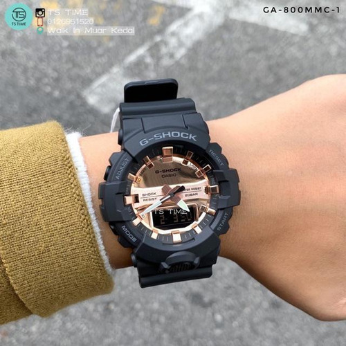 Casio G-Shock Negro Rosa GA-800MMC-1ADR