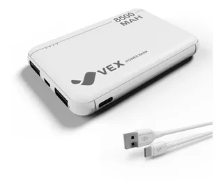 Power Bank Vex Cargador Portátil Batería Externa 8500mah