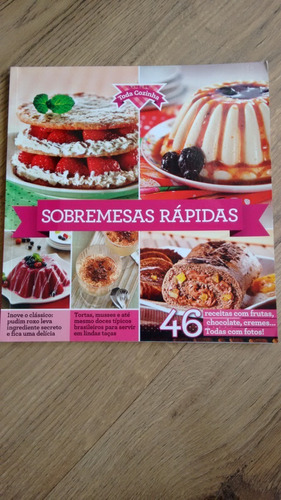 Livro De Receitas Toda Cozinha 1 Sobremesas Pudim M087