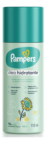 Óleo Hidratante Para Bebês Girassol Pampers 110ml