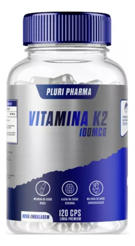 Vitamina K2 Mk7 120 Caps * En Montevideo *99111606