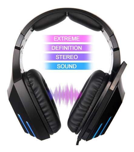 Audifonos Gaming Gamer Iluminacion Bajos Fuertes Ps4 Pc Cel