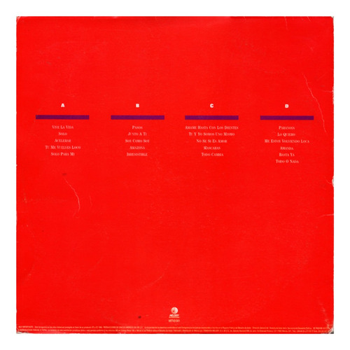 Timbiriche viii - Ix Doble Vinyl Lp Estándar (Usado)