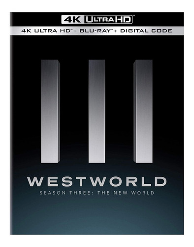 4k Ultra Hd + Blu-ray Westworld Season 3 / Temporada 3