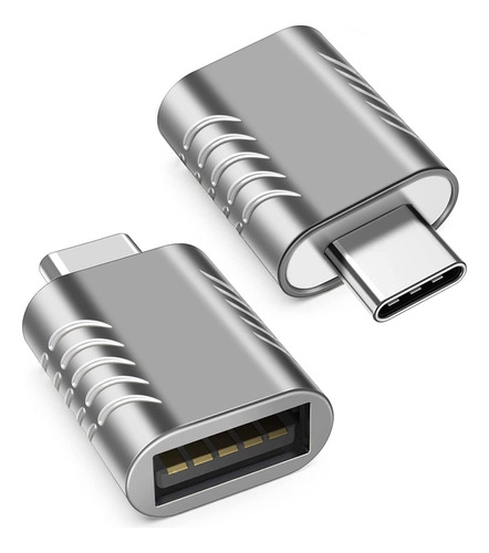 Paquete De 2 Adaptadores Usb C, Adaptador Usb C A Usb De Dat