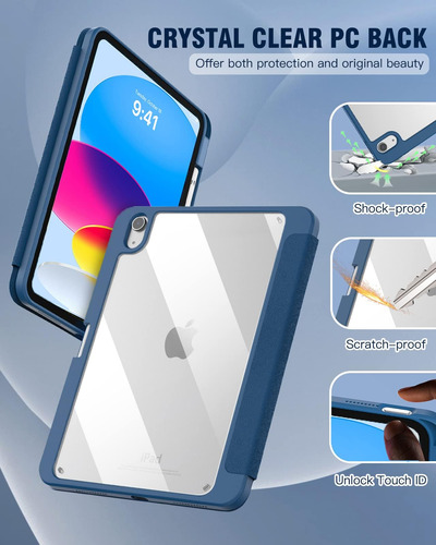 Timovo Funda Para iPad 10.ª Generación 2022, Funda iPad 10 C