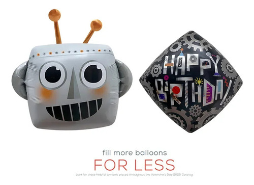 (robot Cuadrado), Decoración Con Globos Robóticos Para Fiest