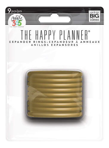 Discos Expansores De Plástico, Dorado The Planner Sumi...