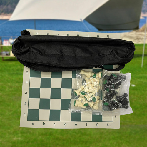 Juego De Ajedrez Portátil, Juego De Ajedrez Con Bolsa De S