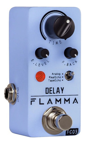 Pedal De Efecto Flamma Fc03 Delay