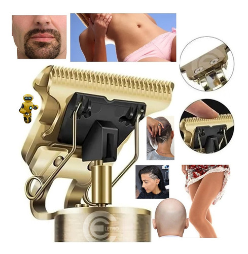 Perfect Barber Barbeador Eletrico Cortador De Cabelo 0m 3em1