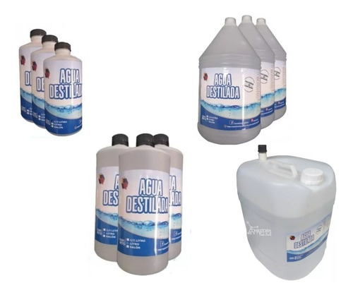 Agua Baterías, Radiadores, Etc.(destilación)
