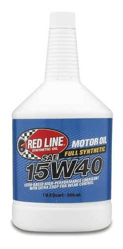 Aceite Motor Red Line 15w40 Diesel 946ml Full Sintético