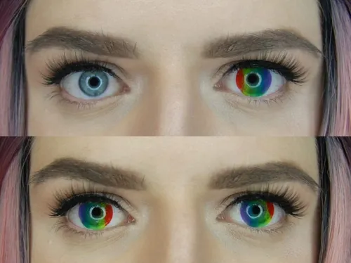 Pupilentes arcoiris sale