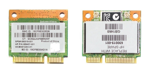 Wifi Hp Probook 450 G1 690019-001 689457-001 Wcbn612ah-h1 (Usado)