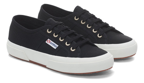 Zapatilla 2750 I Love Superga Ala-black-avorio Platinum