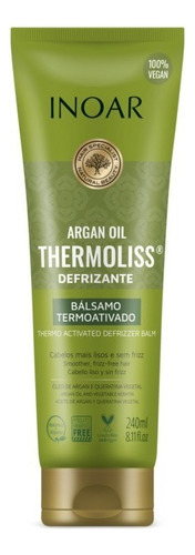 Desfrizante Thermoliss Termoactivado Argan Oil Inoar 240 Ml