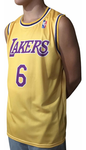 Camiseta Básquetbol Lakers