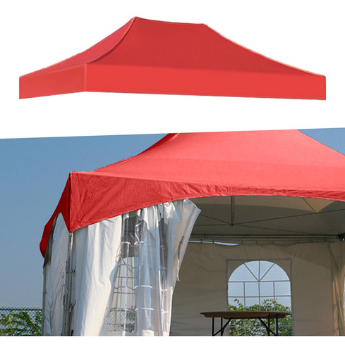 Toldo Cubierta Parasol Refugio Toldo Tienda De Campaña Rojo