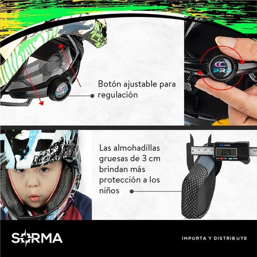 Imagen 5 de 10 de Cascos Bicicletas Niños Luz Trasera Usb Aplique Para Camara