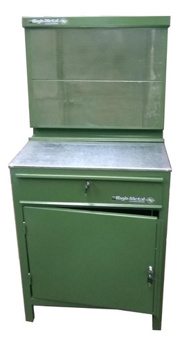 Banco De Trabajo Righmetal 1 Cajón Puerta Y Tablero