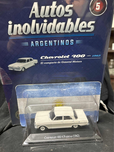 Chevrolet 400 4 Puertas (1962) 1:43 Con Revist Inolvidables 