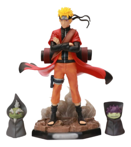 Figura Con Lámpara Naruto Shippuden Uzumaki Modo Sennin 