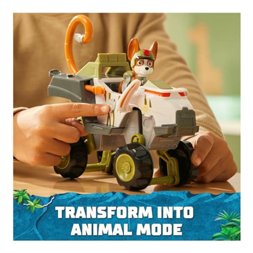 Paw Patrol Jungle Pups, Vehículo Temático De Tracker,