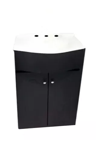 Vanitory Laqueado Mdf 54cm Puertas Patas Antihumedad Cajones - $ 133.767,42