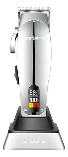 Maquina Corte Profesional Lithium Clipper Ad-12480 Anders Color Plateado