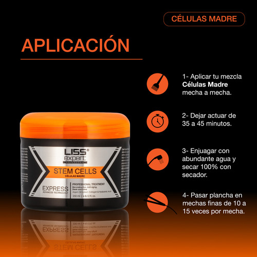 Alisado Células Madre Liss Expert Professional 250ml