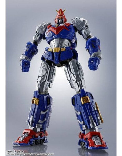 Figura The Robot Spirits Side Super Voltes V Legacy Bandai Volltes V Azul