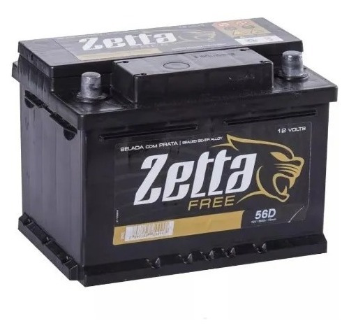 Bateria Zetta 12x75 63ah Renault Kangoo Ex. Rnd Trf