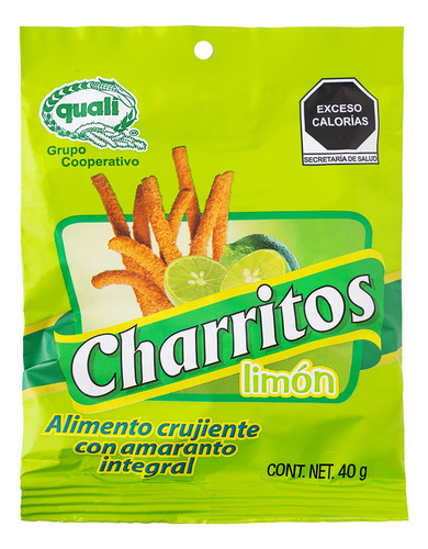 Churritos Amaranto Limón Quali Pack X 5 - Snack, Sin Gluten