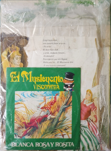 Vinilo Single Del Cuento Blanca Rosa Y Rosita Más Libr(aa981 (Usado)