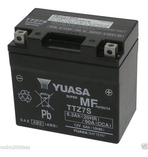 Bateria Yuasa Ytz7s De Gel