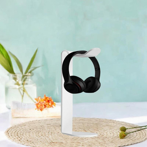 Soporte Para Auriculares Auriculares De Auriculares Blanco