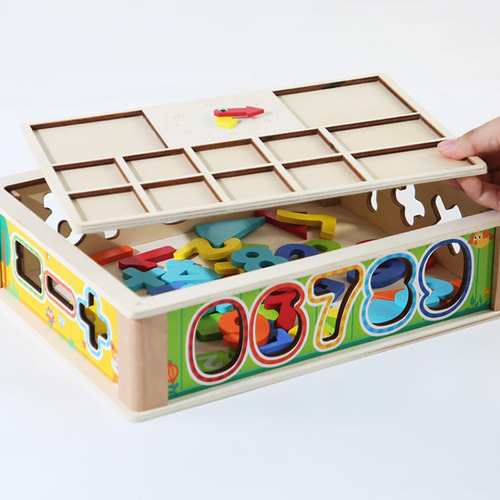 Juego De Caja De Aprendizaje Para Contar, Juego De