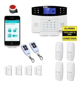 Alarma Gsm App Wifi Para Casa Negocios Oficina