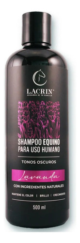 Shampoo De Caballo Para Uso Humano 500ml / Lavanda