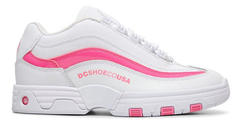 Tenis Dc Mujer Blanco Legacy Lite Lifestyle Adjs100129whk