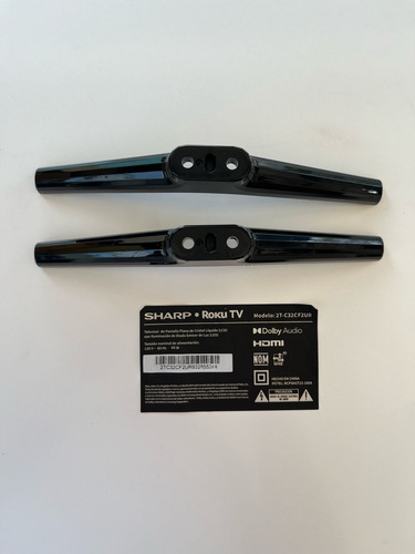 Base Para Pantalla Sharp-roku Tv 2t-c32cf2ur Negro (Usado)