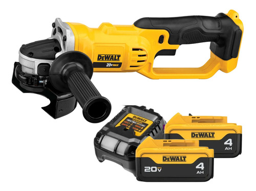 Esmerilhadeira Angular 5' Dcg412+ 2 Bat 20v + 1carreg Dewalt