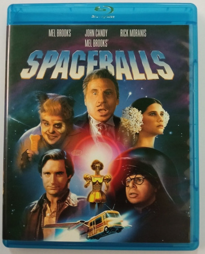 Spaceballs S.o.s Hay Un Loco En El Espacio. Blu Ray.original