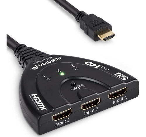 Cable Modulo Hdmi 3 Entradas Hdmi 1 Salida , Hd 1080p