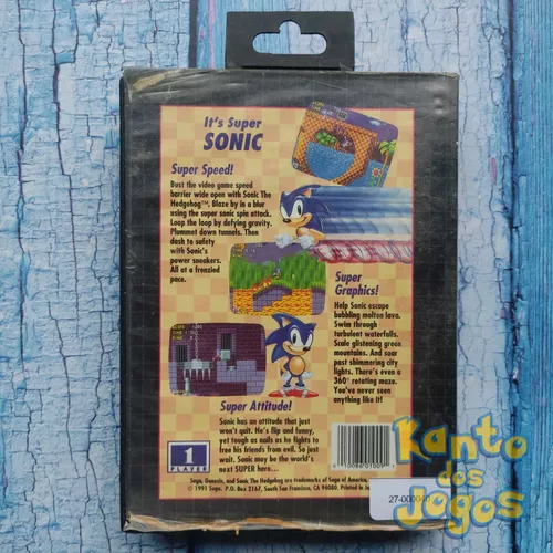 Sonic the Hedgehog para Mega Drive (1991)