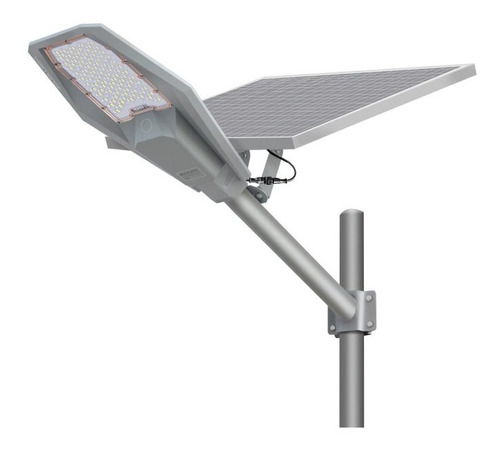 Foco Solar Led De Calle Con Brazo 300w Alta Eficiencia