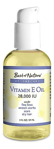 Aceite De Vitamina E 28,000 Iu Para Piel Y Cabello.