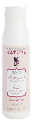 Alfaparf Precious Nature Shampoo Natural Rulos Y Ondas 250ml