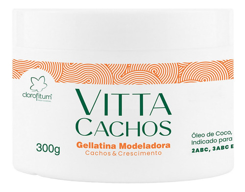Clorofitum Vitta Cachos Gellatina Modeladora 300 Gr